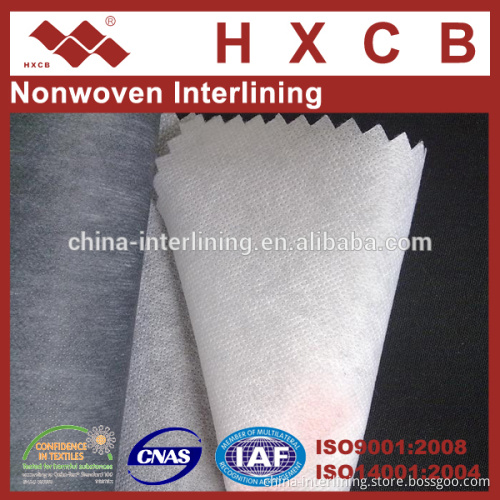 (8070WG)80%Nylon 20% Polyester PA Double Dot Waterproof Nonwoven Interlining